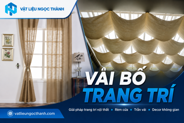 Vải Bố Trang Trí: Xu Hướng Thiết Kế Nội Thất Độc Đáo Và Tinh Tế
